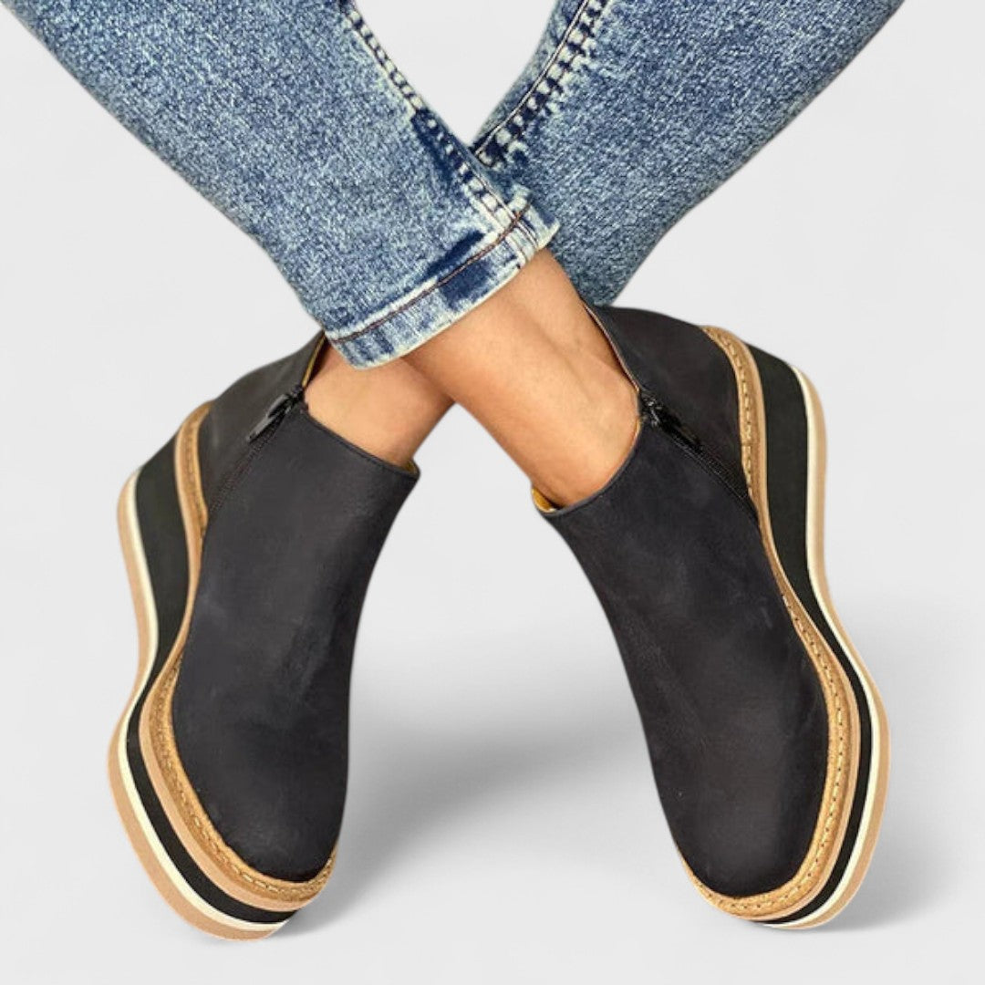 Solvina waterproof ankle boots for women
