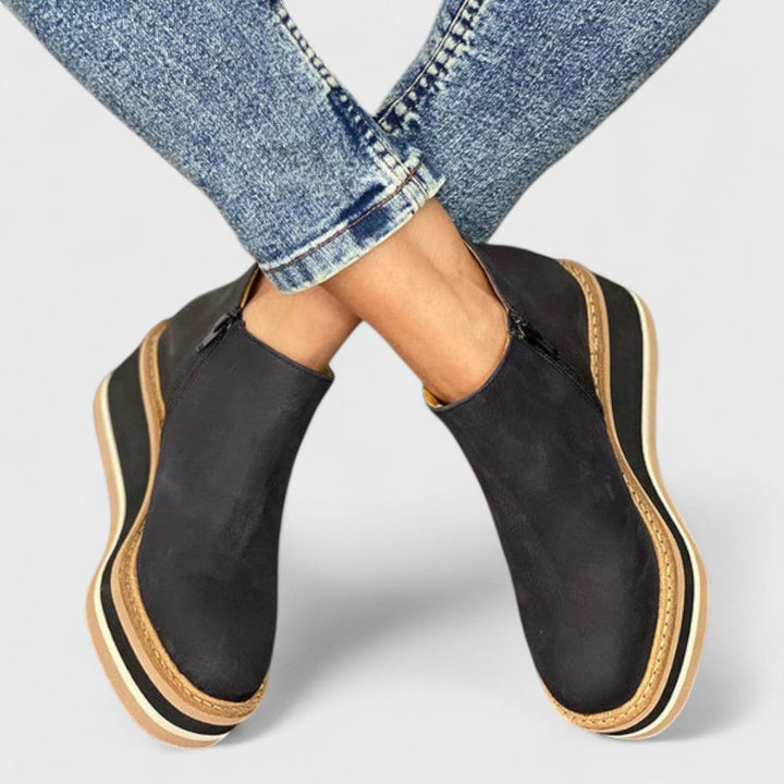 Solvina waterproof ankle boots for women