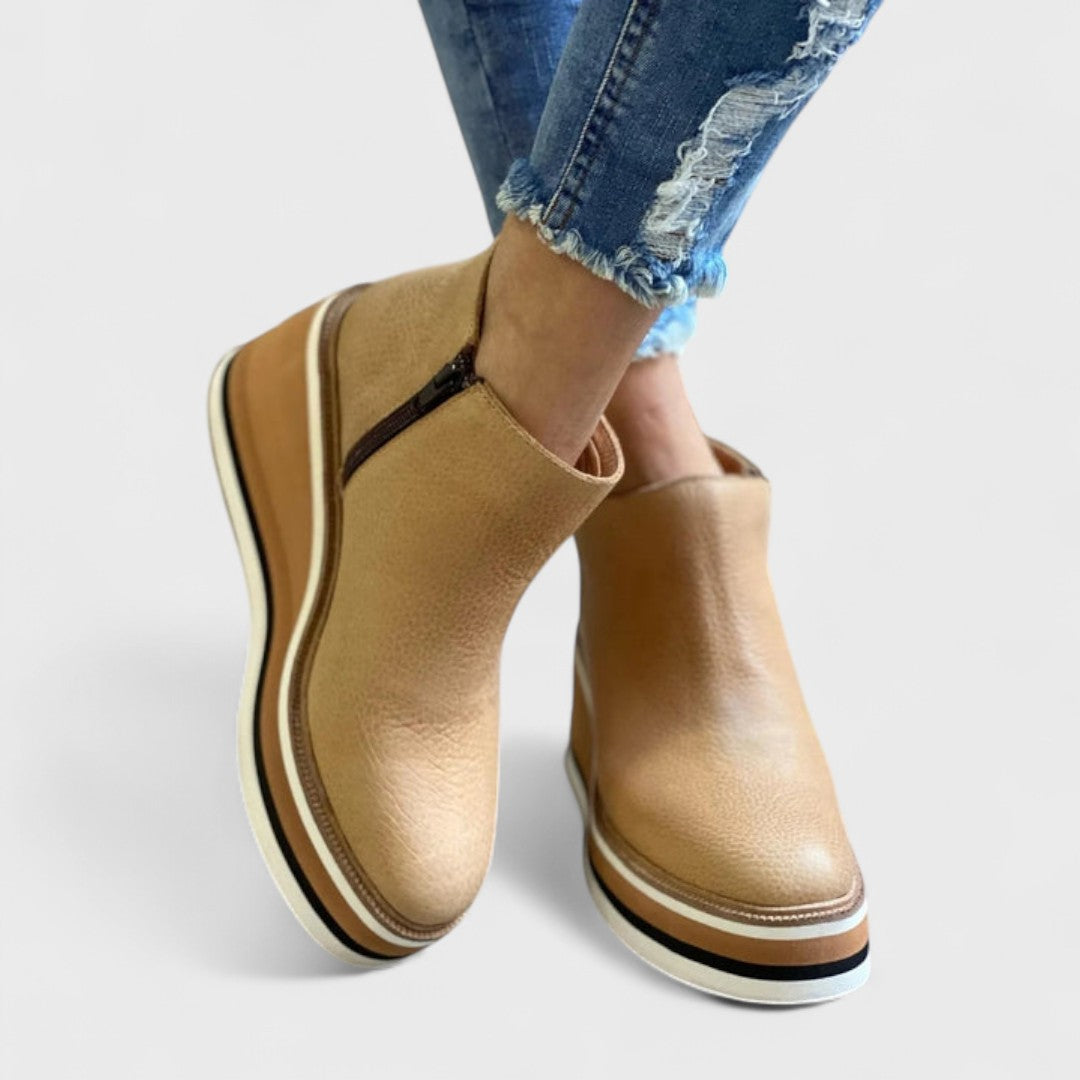 Solvina waterproof ankle boots for women