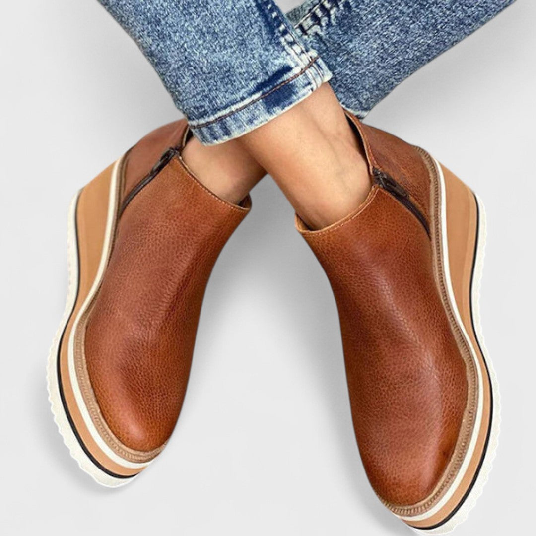 Solvina waterproof ankle boots for women