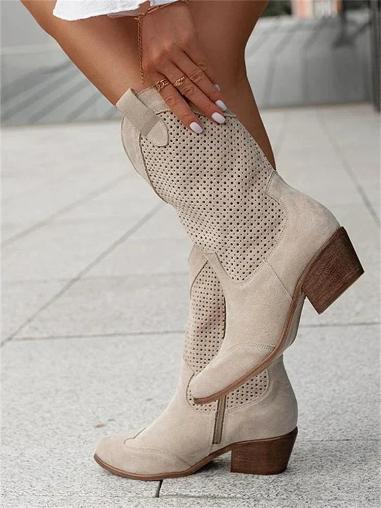 Virella | Western-Inspired Ankle Boots