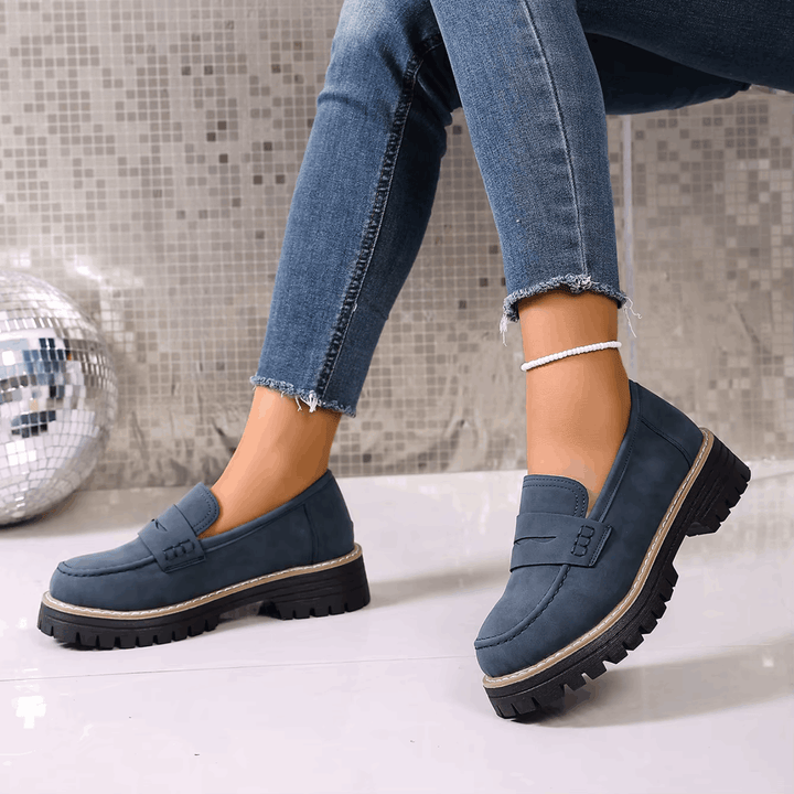 Elsa platform loafers for women