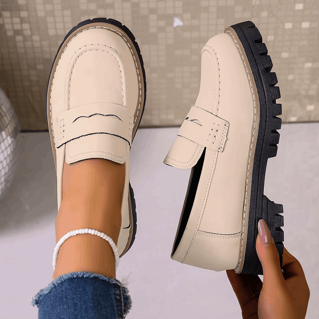 Elsa platform loafers for women