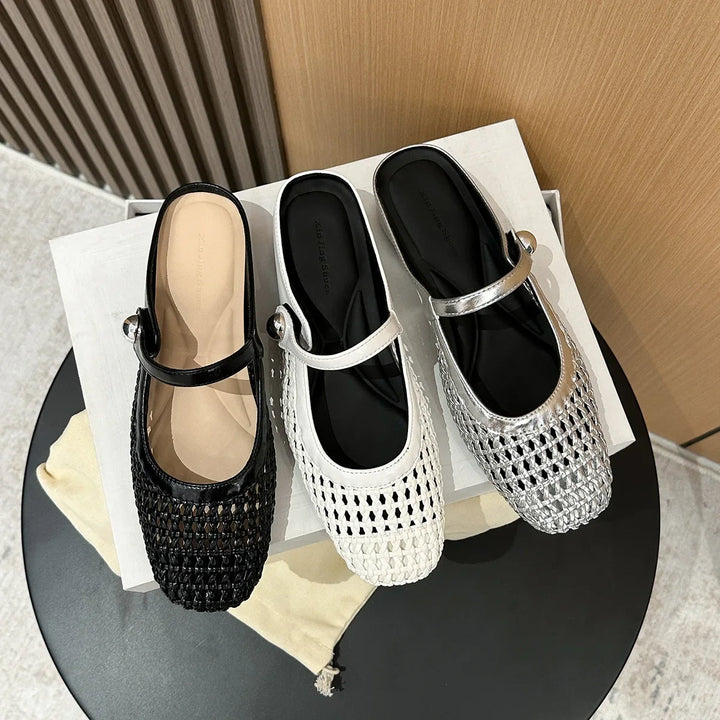 Alba elegant summer ballet flats for women