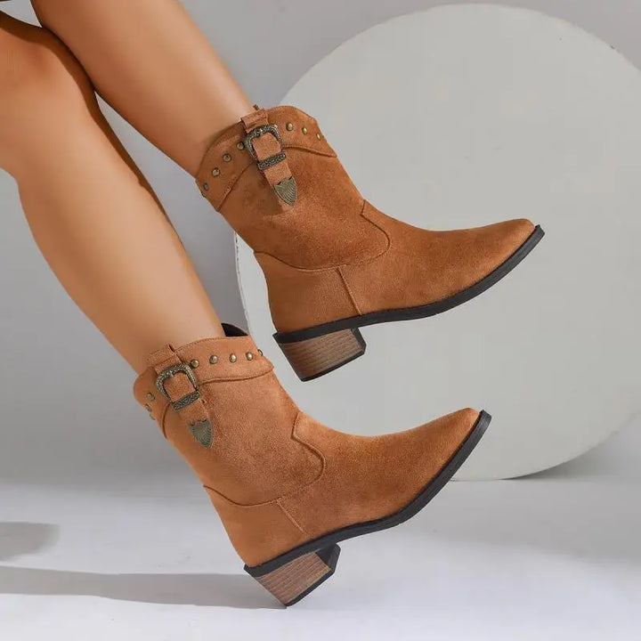 Tahlia knee-high riding boots for women