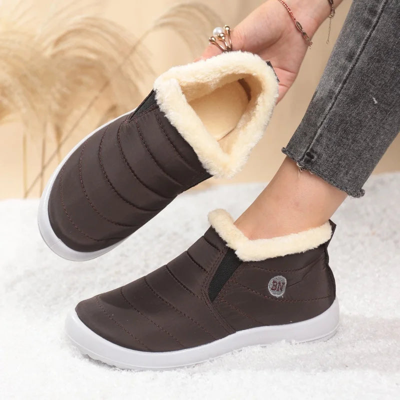 Debby Winter Slip-On Boots – Cozy, Effortless Comfort for Cold Weather