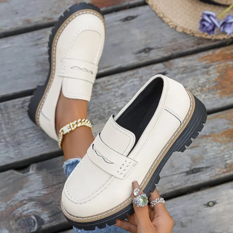 Elsa platform loafers for women