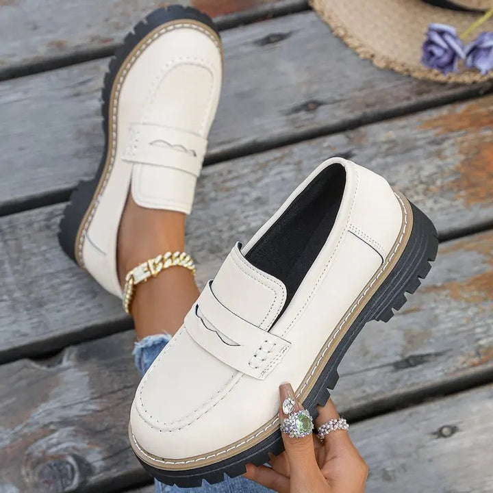 Elsa platform loafers for women