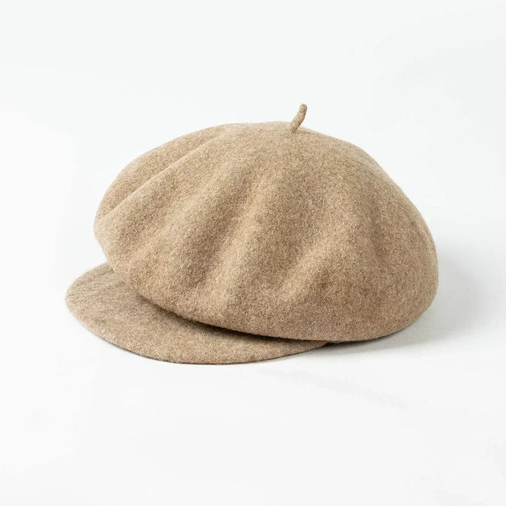 Colette™ Wool Felt Beret - Timeless, Chic Style