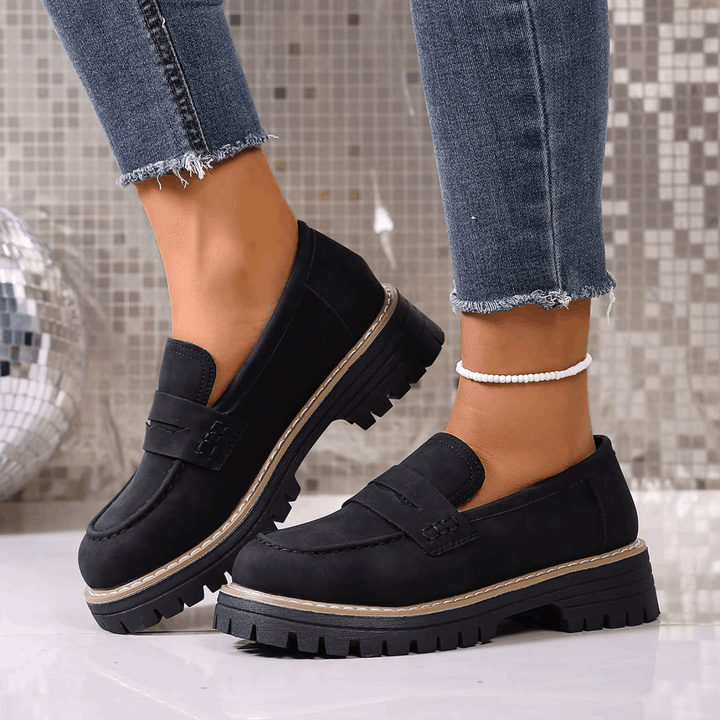 Elsa platform loafers for women