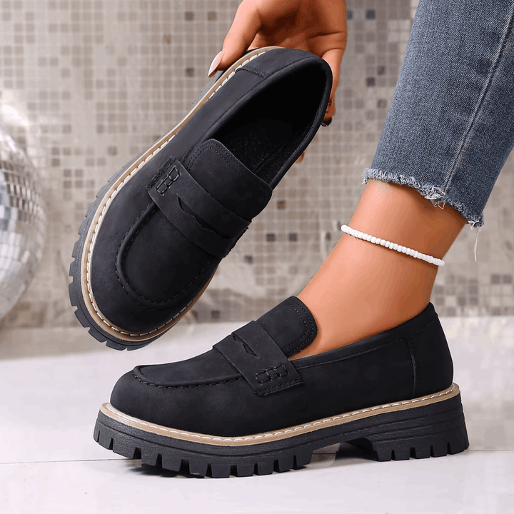 Elsa platform loafers for women