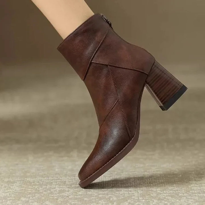 Adeline quilted ankle boots for women