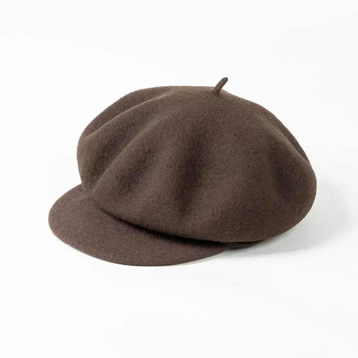 Colette™ Wool Felt Beret - Timeless, Chic Style