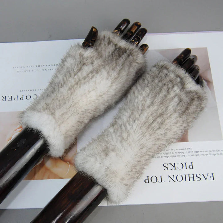 Liora™ Luxe Mink Fur Gloves