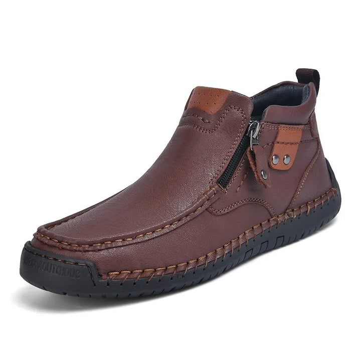 Scott Leather Ankle Boots