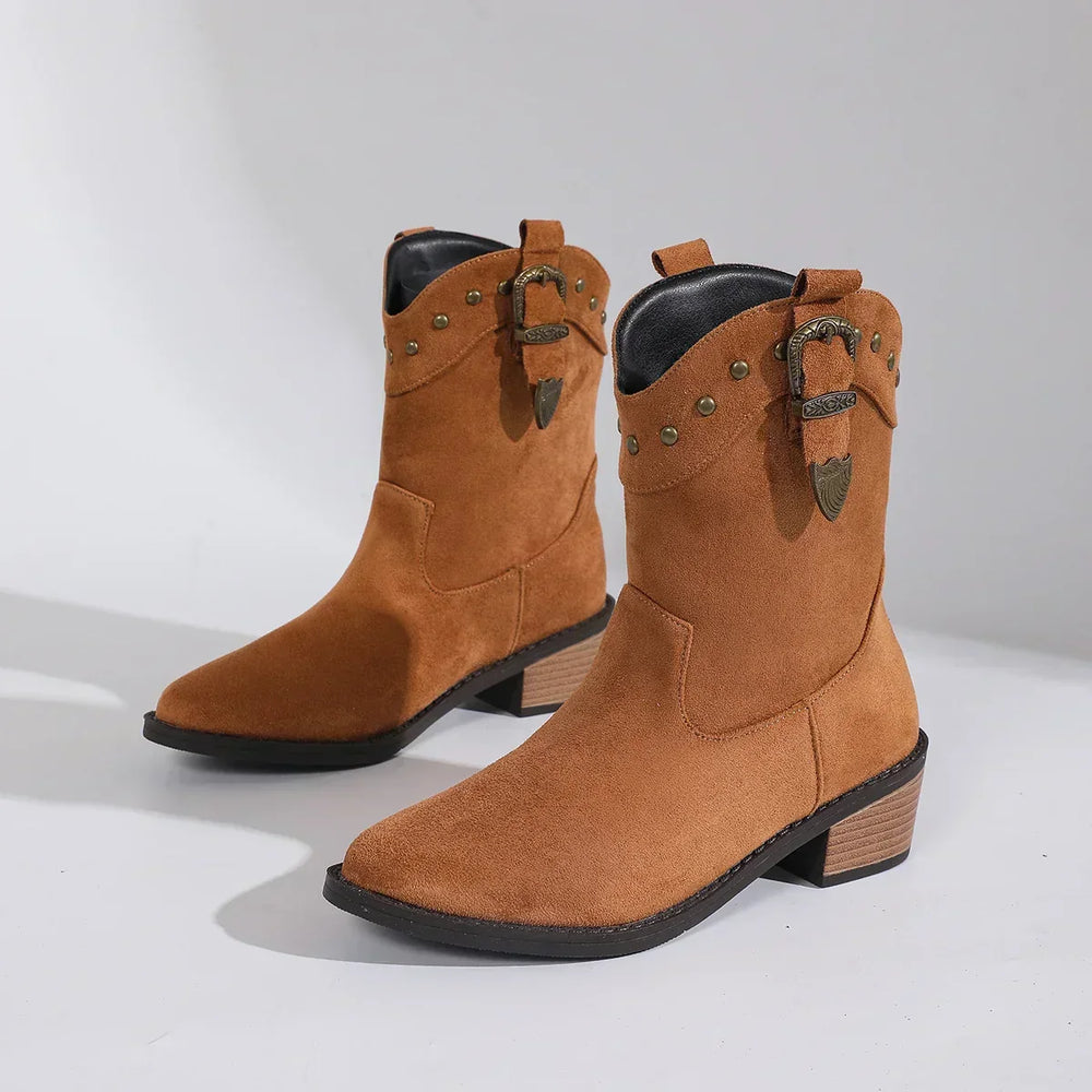 Tahlia knee-high riding boots for women