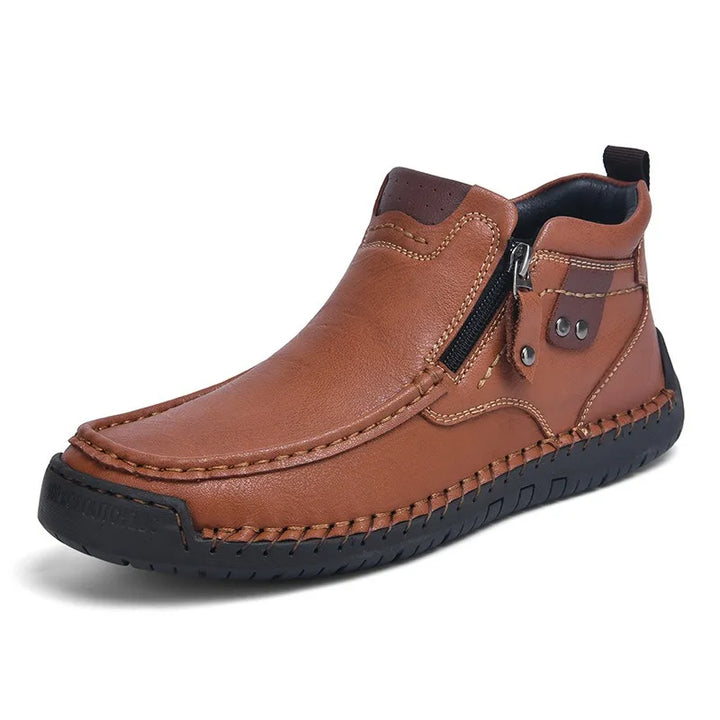 Scott Leather Ankle Boots