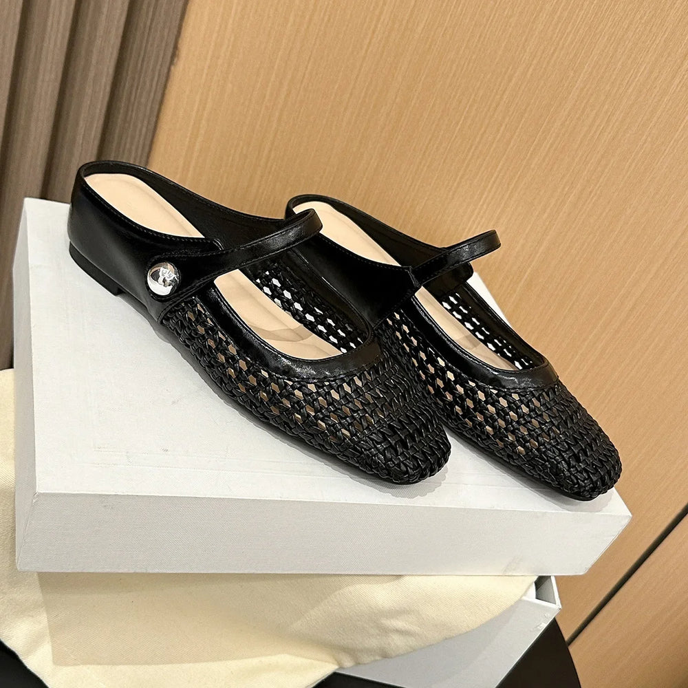 Alba elegant summer ballet flats for women