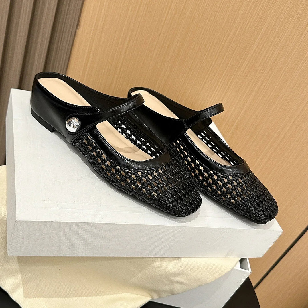 Alba elegant summer ballet flats for women