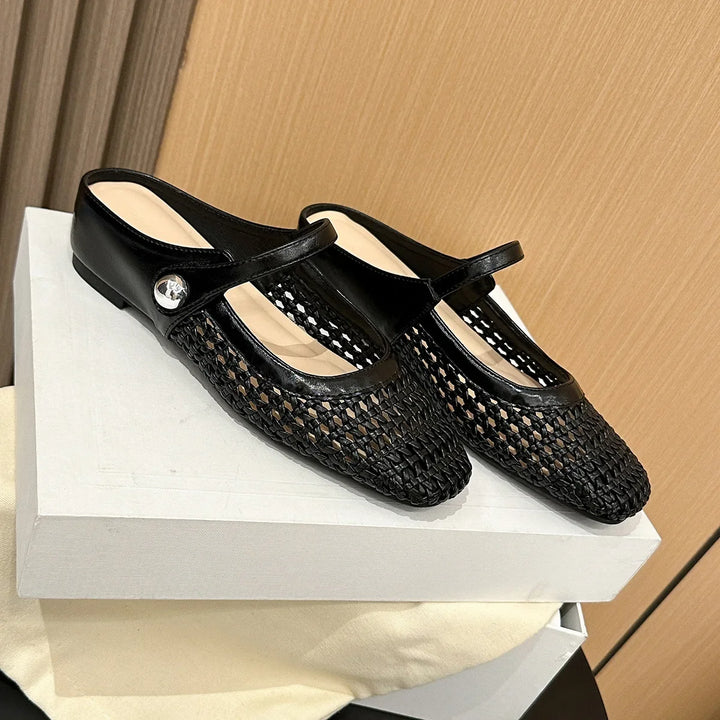 Alba elegant summer ballet flats for women