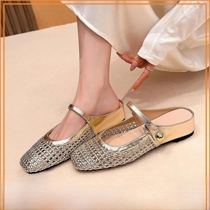 Alba elegant summer ballet flats for women
