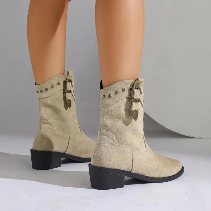 Tahlia knee-high riding boots for women