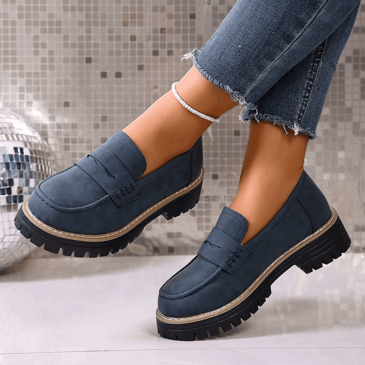 Elsa platform loafers for women