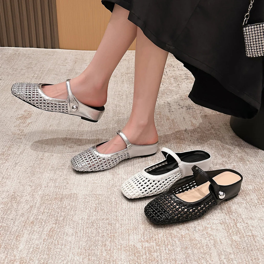 Alba elegant summer ballet flats for women