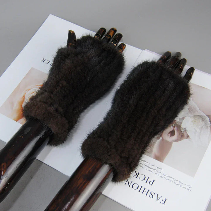 Liora™ Luxe Mink Fur Gloves