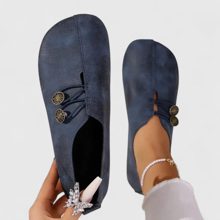 Katherine elegant leather loafers for women