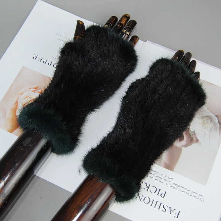 Liora™ Luxe Mink Fur Gloves