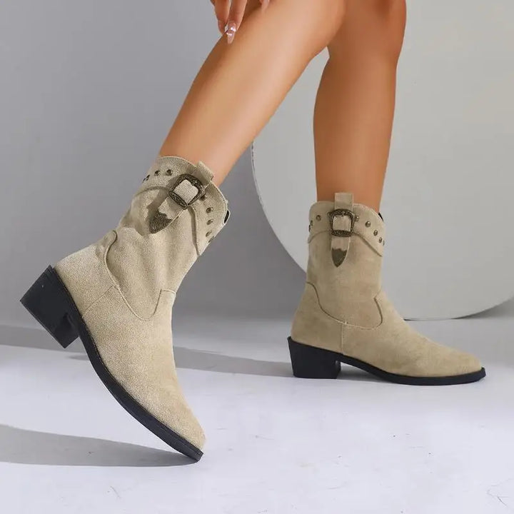 Tahlia knee-high riding boots for women