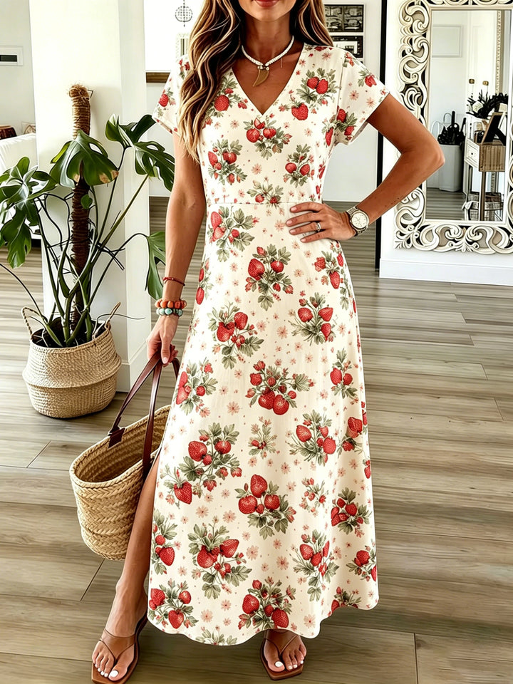 Isla | Boho Floral Maxi Dress