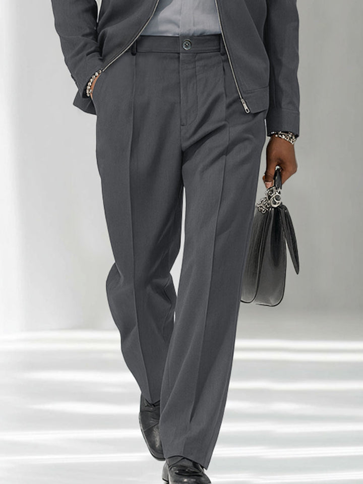 Modern Fashion Thin Jacket Pants Set