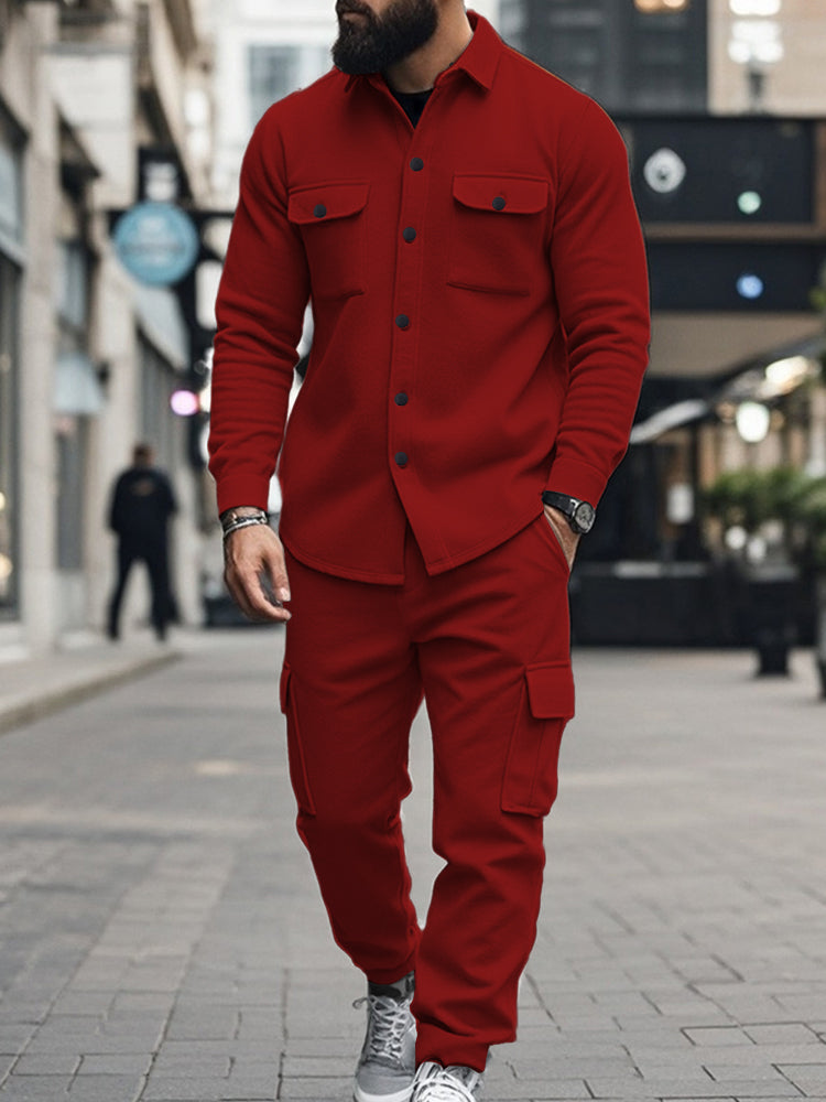 Smart Casual Cargo 2-Piece Set