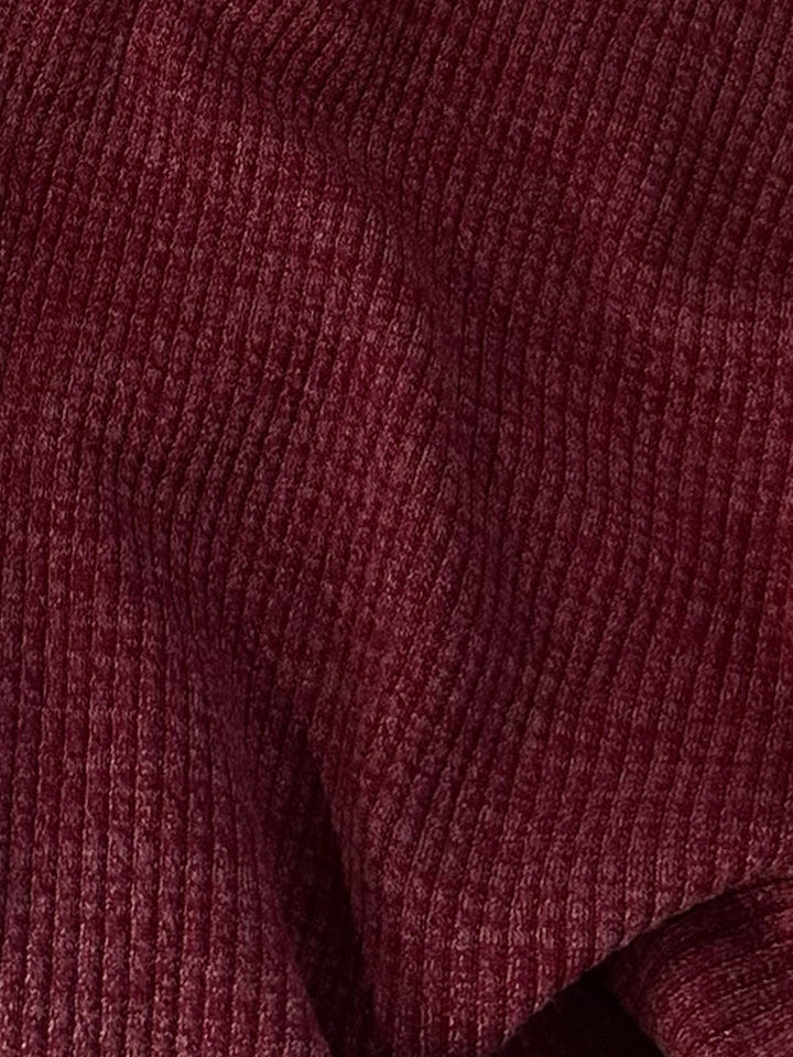 Trendy Asymmetric Knit Designer Sweater