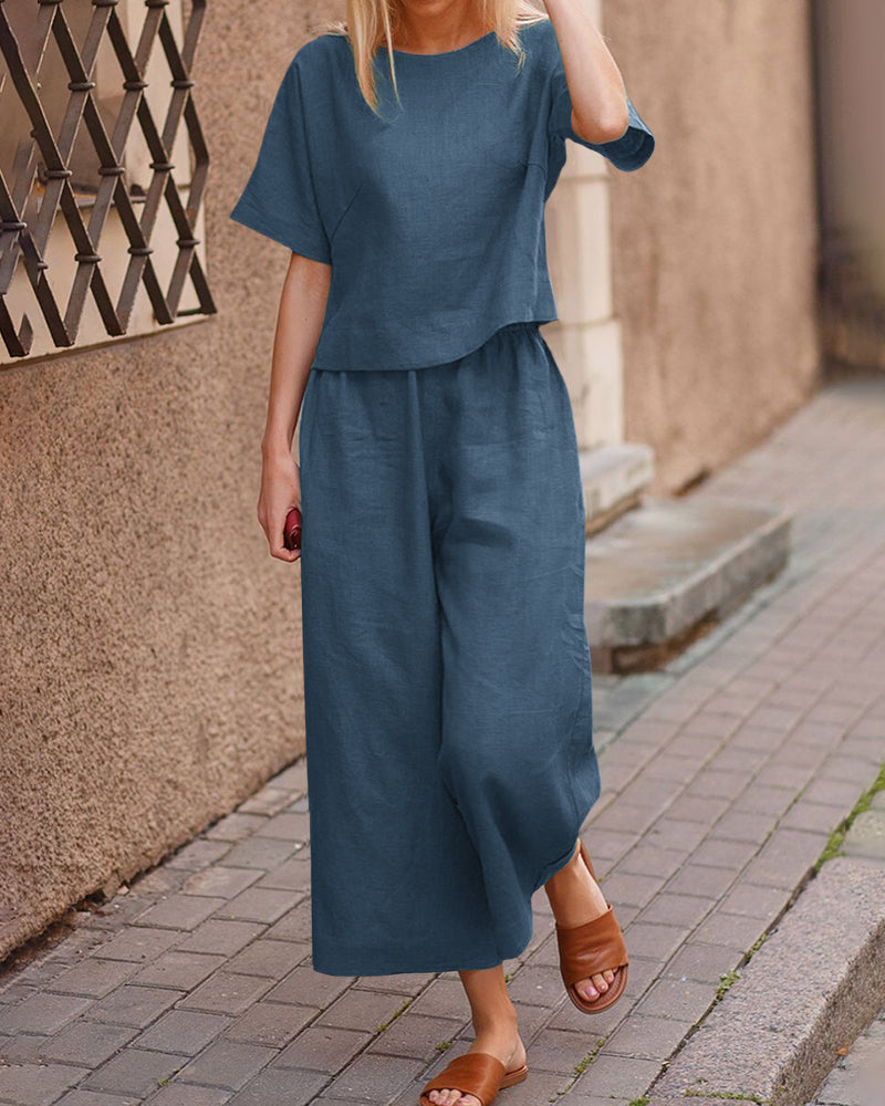 Loose Fit Two Piece Sets