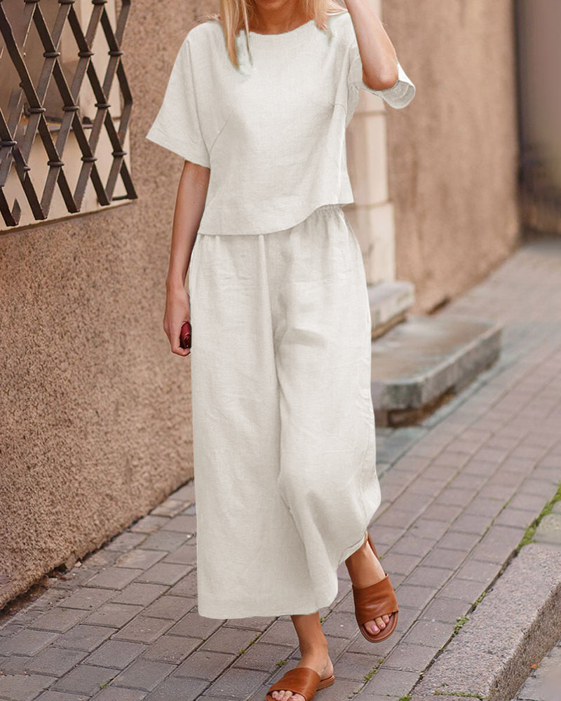Loose Fit Two Piece Sets