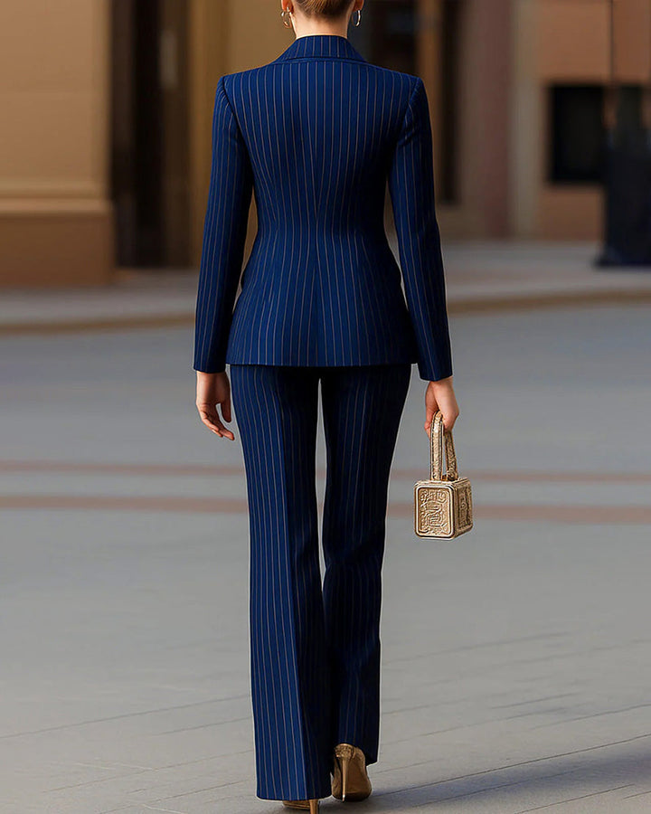 Smart Casual Stripe Matching Sets