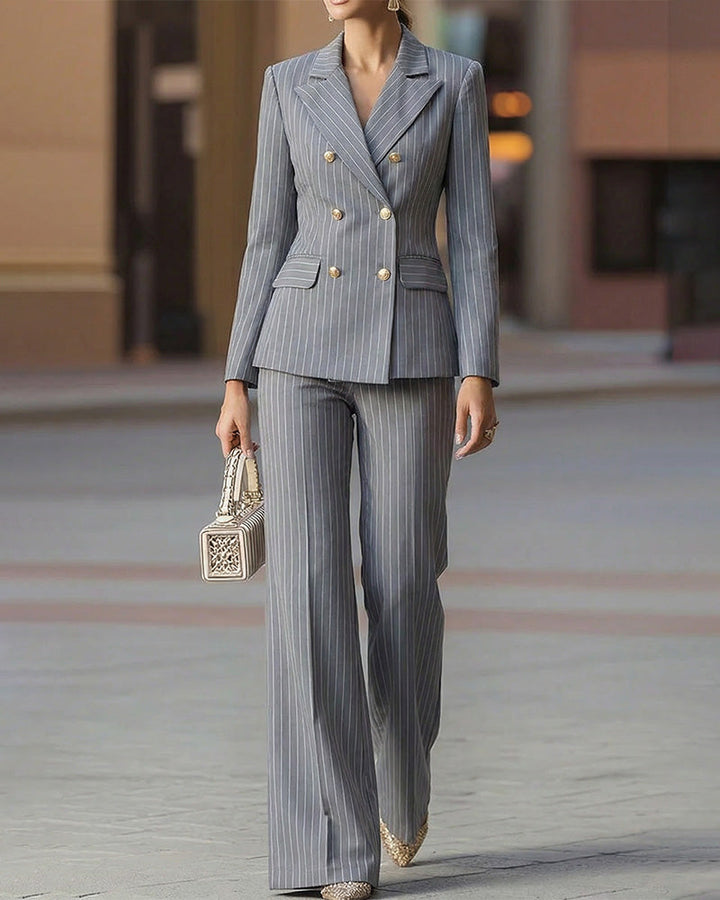 Smart Casual Stripe Matching Sets