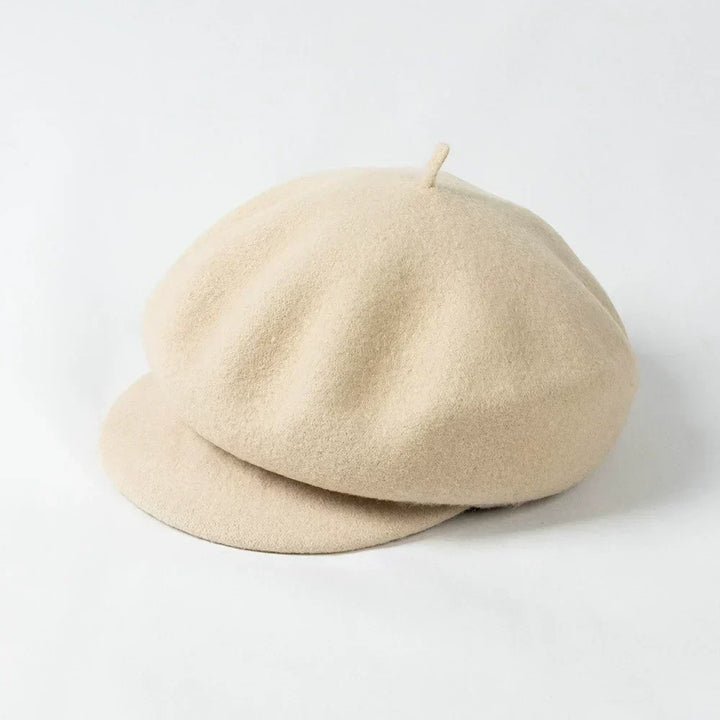 Colette™ Wool Felt Beret - Timeless, Chic Style
