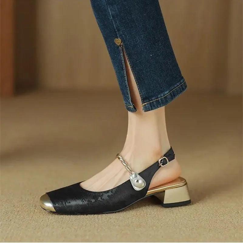 Nora Block Heel Sandals