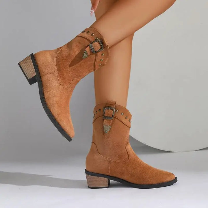 Tahlia knee-high riding boots for women