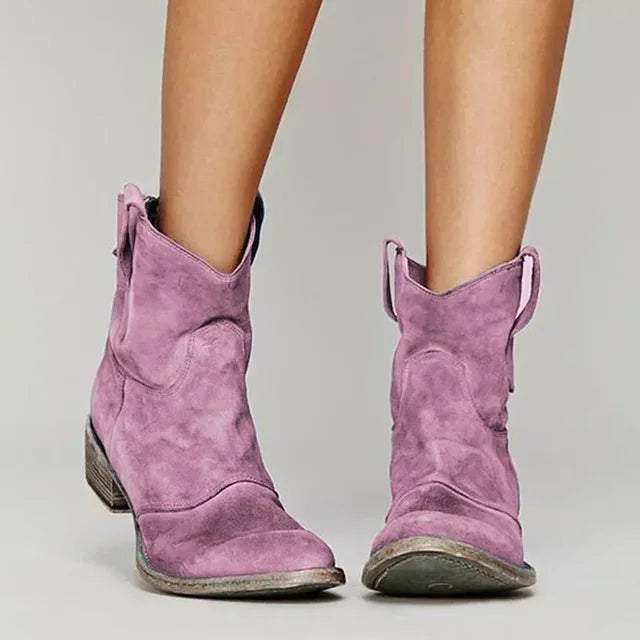 Marielle modern ranch boots for women