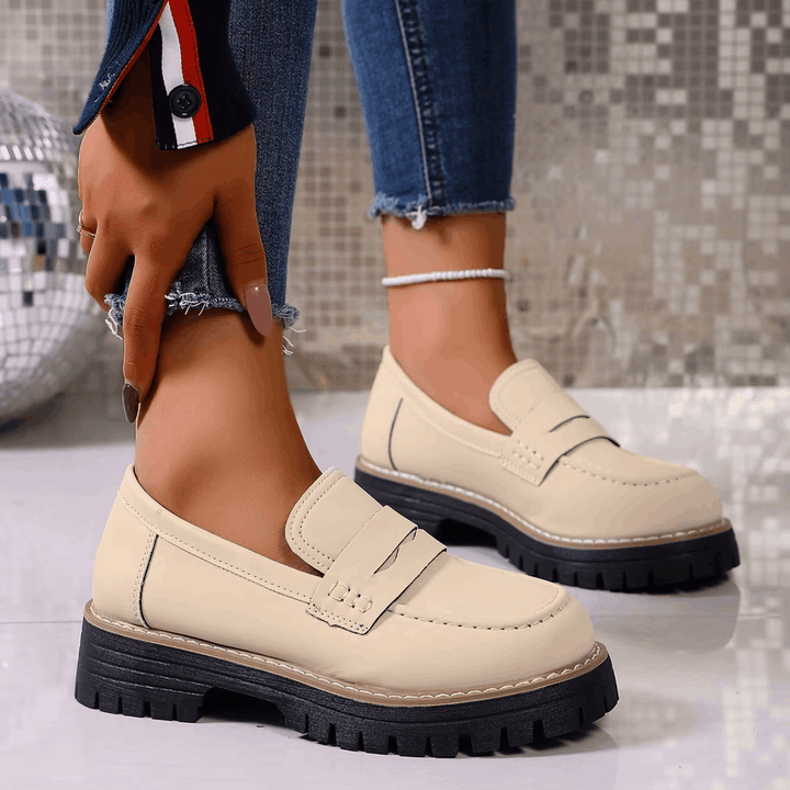 Elsa platform loafers for women