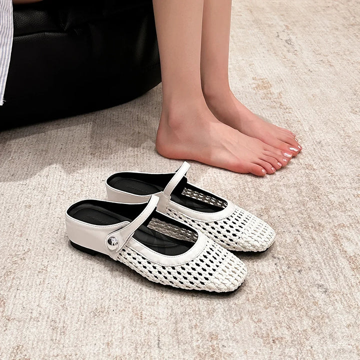 Alba elegant summer ballet flats for women