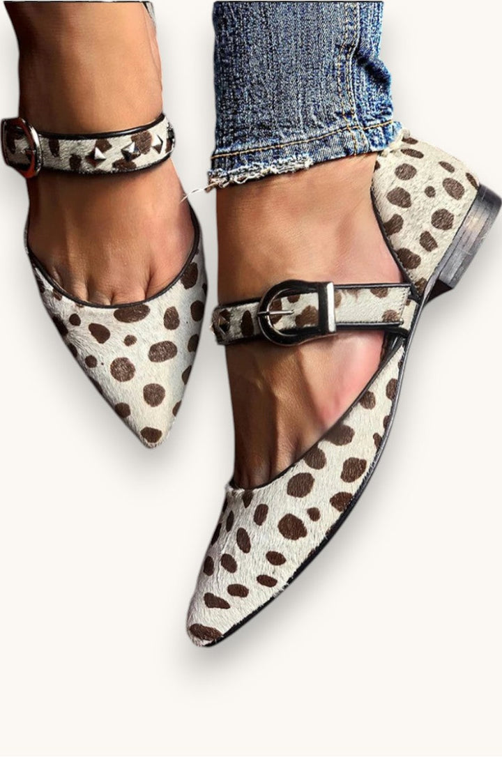 Emery studded mary jane shoes for women
