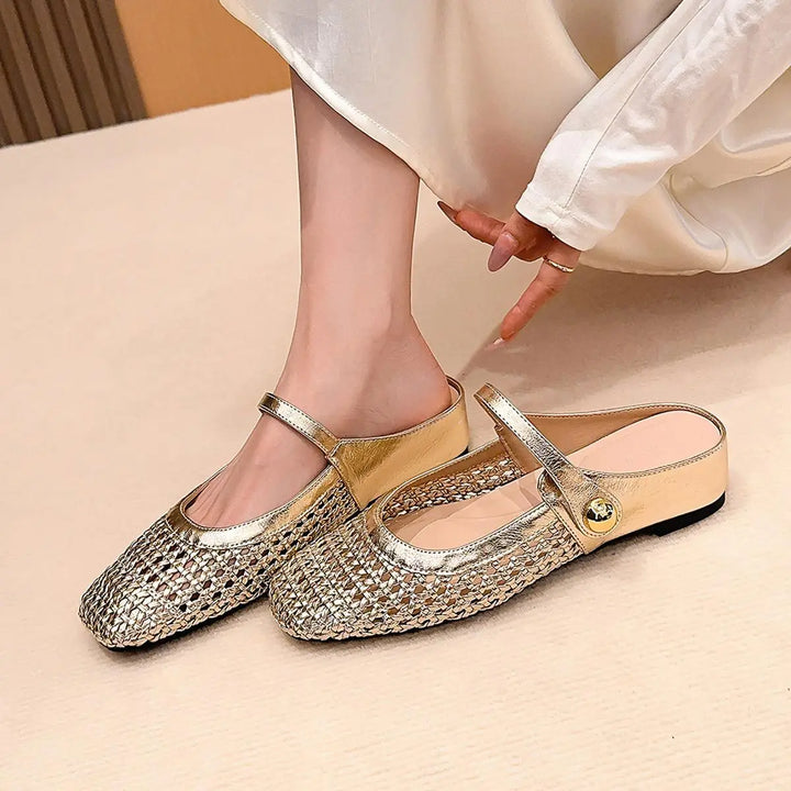Alba elegant summer ballet flats for women