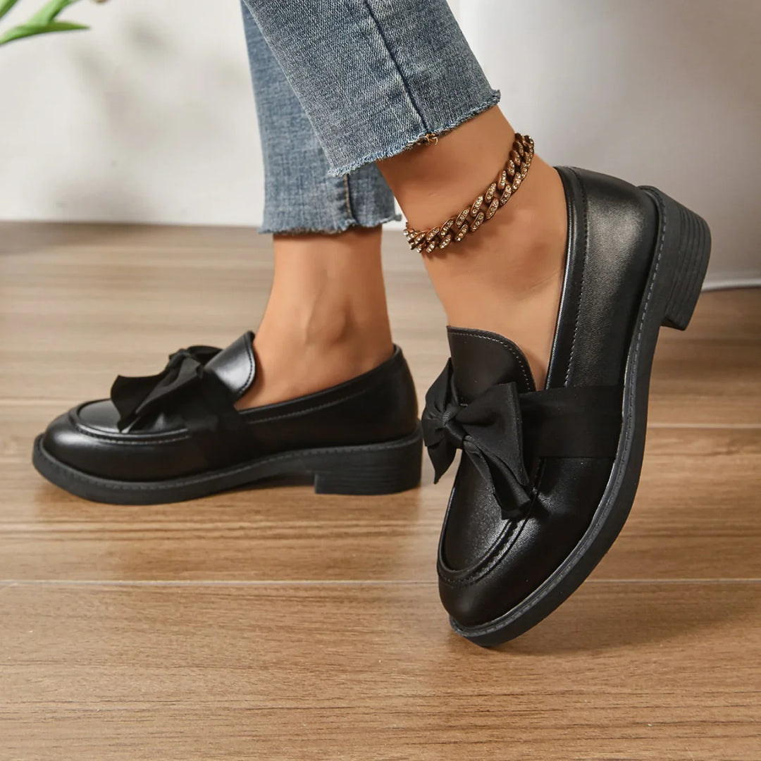 Kelis leather loafers for women