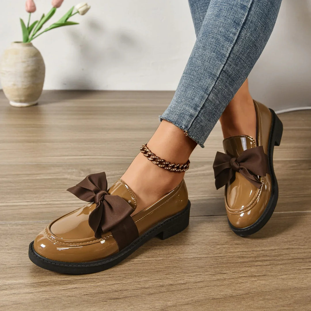Kelis leather loafers for women